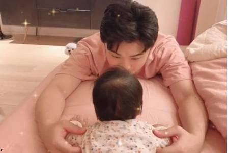 陈赫老婆女儿照片曝光,幸福家庭生活首次公开亮相